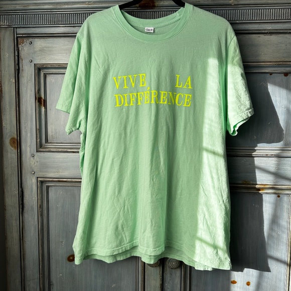 x Human Rights Campaign Vive La Difference Mint Green T shirt Size 2X - Picture 2 of 7